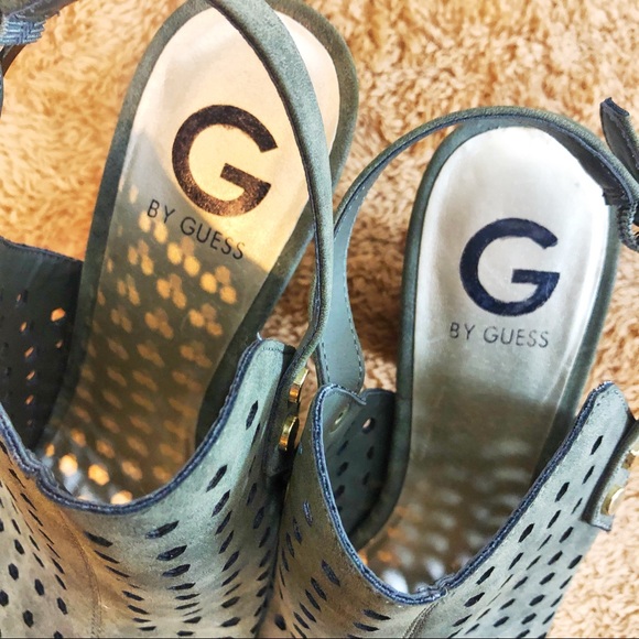G by Guess- Olive Heeled Sandal Booties - Picture 5 of 9